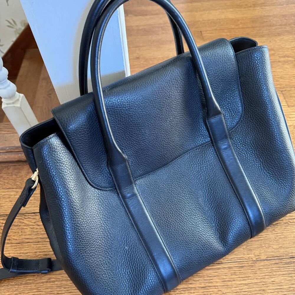 Cuyana black tote